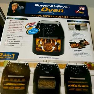 7 in 1 Power Air Fryer 6Qt (New in Box)